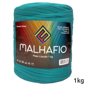 Fio de malha residual com 1kg Malhafio
