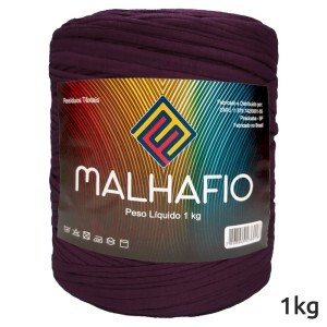 Fio de malha residual com 1kg Malhafio