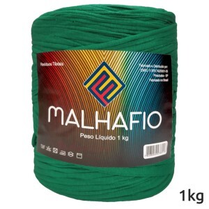 Fio de malha residual com 1kg Malhafio