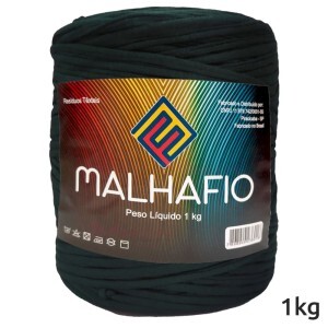 Fio de malha residual com 1kg Malhafio
