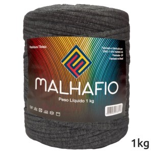 Fio de malha residual com 1kg Malhafio
