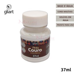 Tinta pinta couro Gliart com 37ml