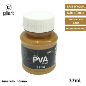 Tinta PVA fosca 37ml Gliart