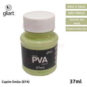 Tinta PVA fosca 37ml Gliart