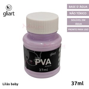 Tinta PVA fosca 37ml Gliart