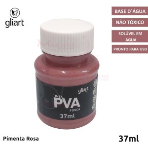 Tinta PVA fosca 37ml Gliart