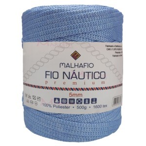 Fio náutico premium 5mm com 500g Malhafio