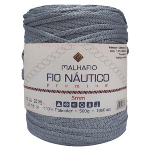 Fio náutico premium 5mm com 500g Malhafio