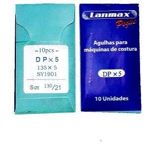 Agulha nº21 cabo grosso reta industrial
