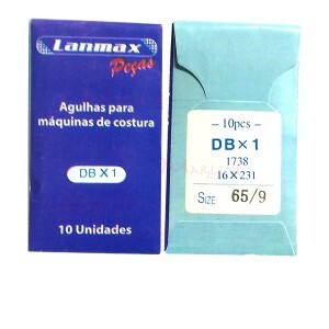 Agulha nº9 cabo fino reta industrial