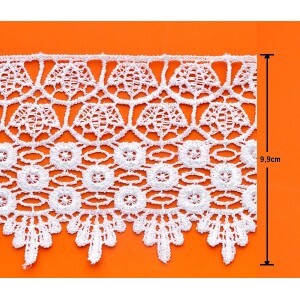 Renda guipir bico CHL-185-99 13,70m