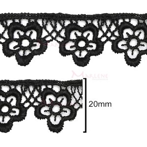 Renda guipir flor CHL-615-20 13,70m