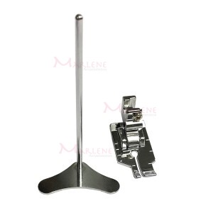 Calcador para matelassê com guia máquina doméstica