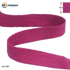 Cadarço de algodão 30mm marwan por metro