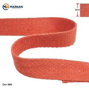 Cadarço de algodão 30mm marwan por metro