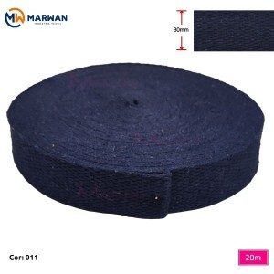 Cadarço de algodão 30mm Marwan com 20m na peça