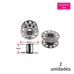 Bobina metal alta para máquina doméstica com 2 unidades