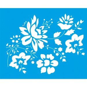 Stencil STM 21x17 cm Litoarte