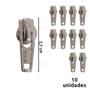 Cursor nº5 com trava níquel com 10 unidades N51L GCC