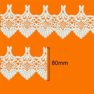 Renda guipir bico CHL-570-80 R 13,70M