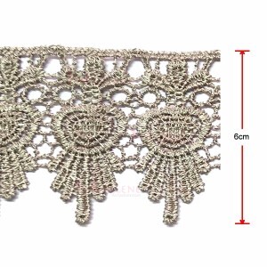 Renda guipir bico CHL-436-60 13,70m