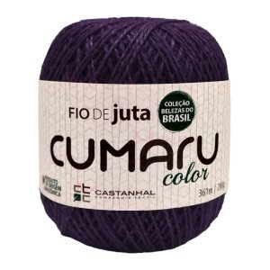 fio de juta Cumaru color com 200g e 361m Castanhal
