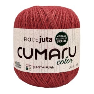 fio de juta Cumaru color com 200g e 361m Castanhal