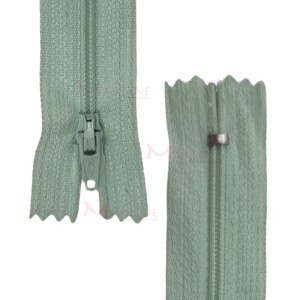 Zíper de nylon fino 15cm unidade