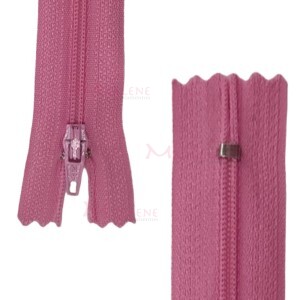 Zíper de nylon fino 18cm unidade