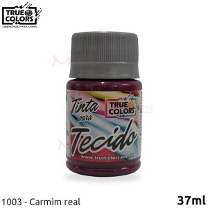 Tinta para tecido True Colors com 37ml