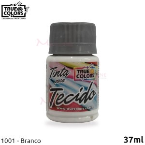 Tinta para tecido True Colors com 37ml